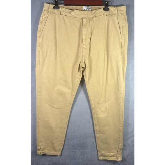 &‎ Sons Trading Co Virgil Chino Men 40x33 Khaki Pants Trouser Workwear New NWT - Picture 1 of 14
